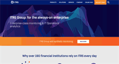 Desktop Screenshot of itrsgroup.com